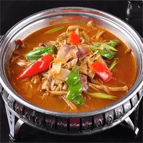 美味的腊肉火锅