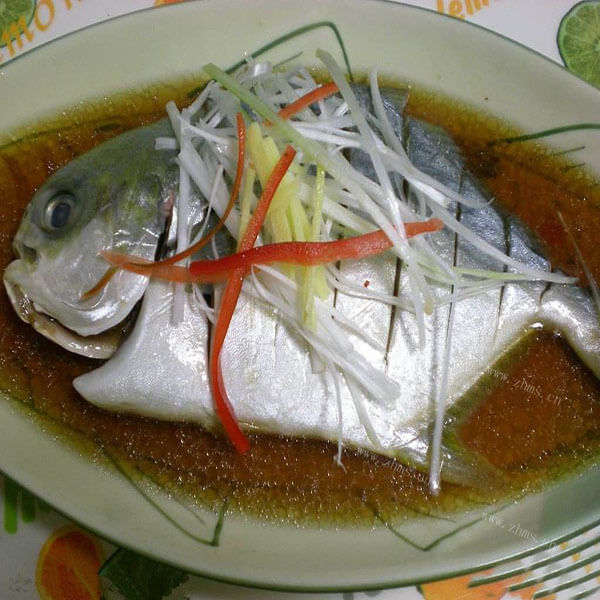 家常清炒鲳鱼