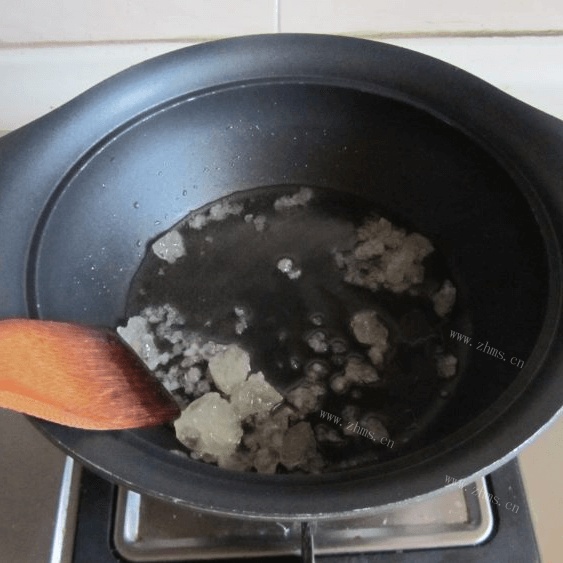 好吃的干豆角烧肉做法图解2)