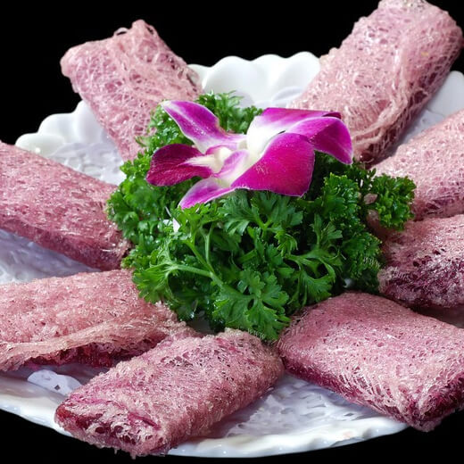 美味紫薯寿司卷#新鲜