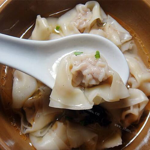 好吃的孜然鲜肉馄饨
