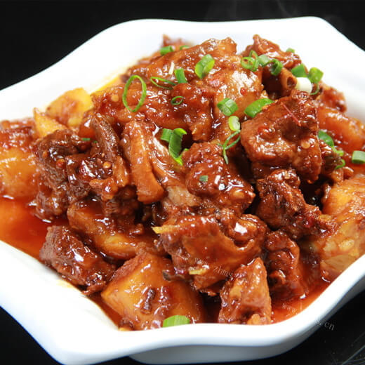 美味的红烧雪山飞鸡 