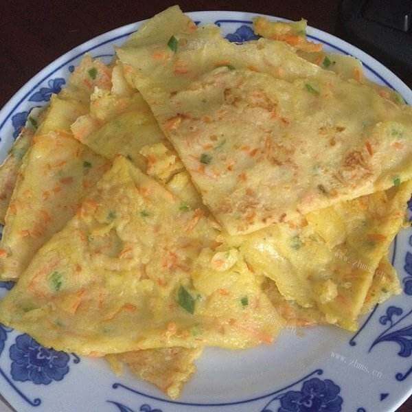 营养美味的葱香鸡蛋山药饼