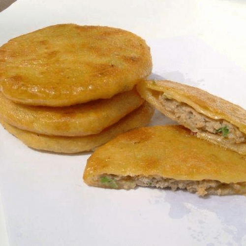 好吃的烧麦饭蛋饼