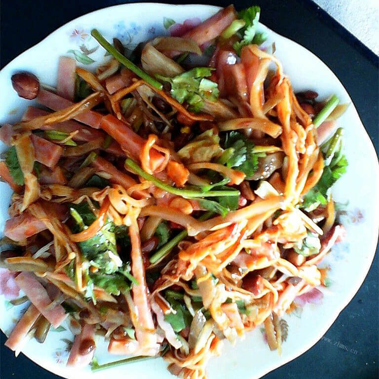 美味山东炒咸菜丝