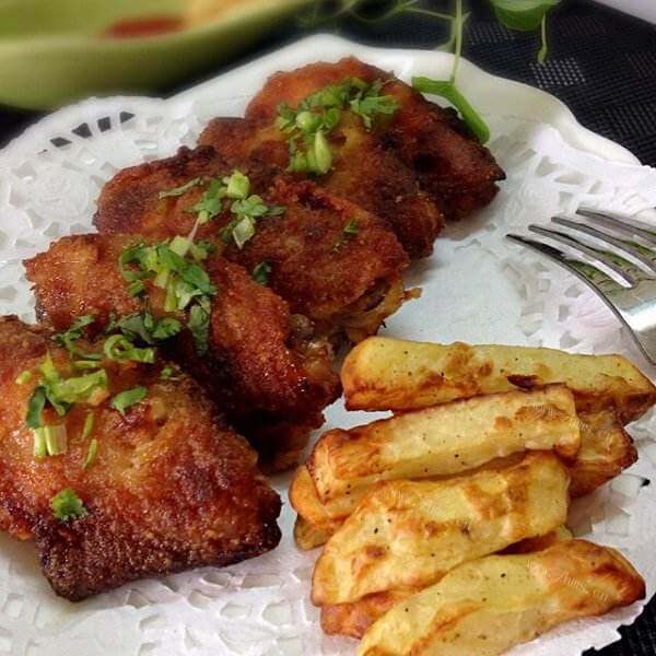 美味的无油鸡翅