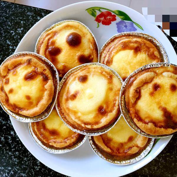 纯正奶香微波炉原味蛋挞 