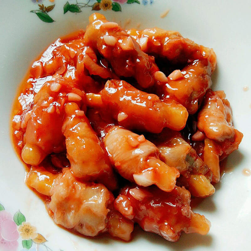 美味的糖醋瘦肉