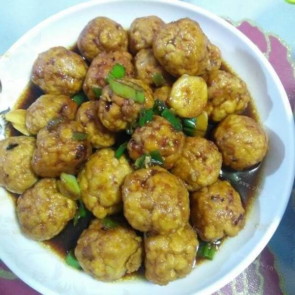 软糯鲜香豆腐糯米丸子