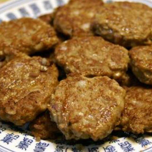 家常牛肉饼