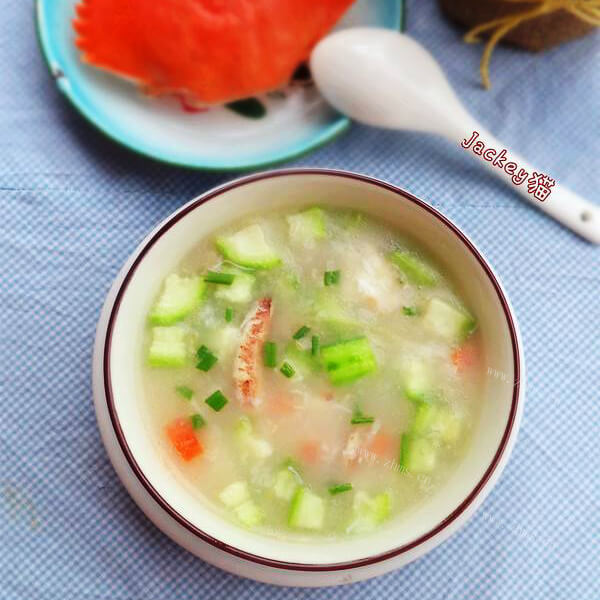 好吃的丝瓜生料粥