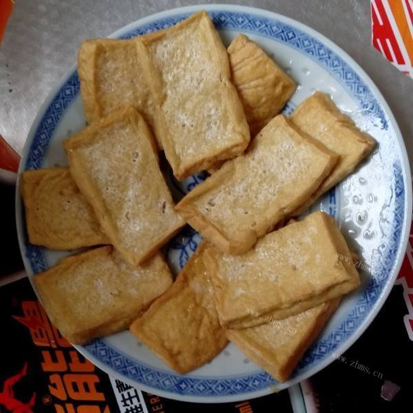 干煸油炸豆腐