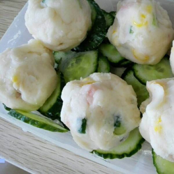 好吃的黄瓜鱼丸