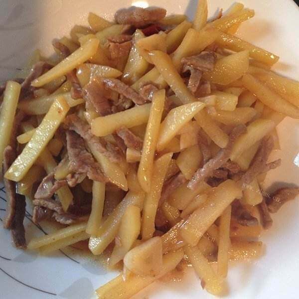 口感不错的酸辣土豆肉丝
