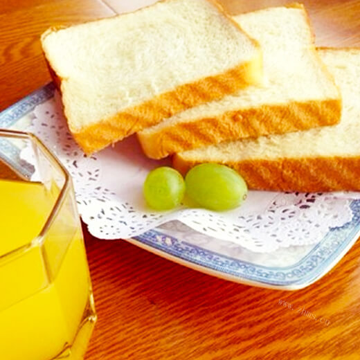 「手工美食」奶香土司