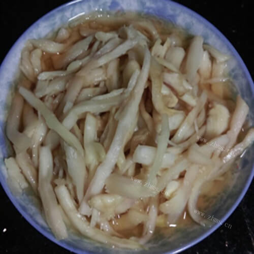 美味的糖醋姜丝