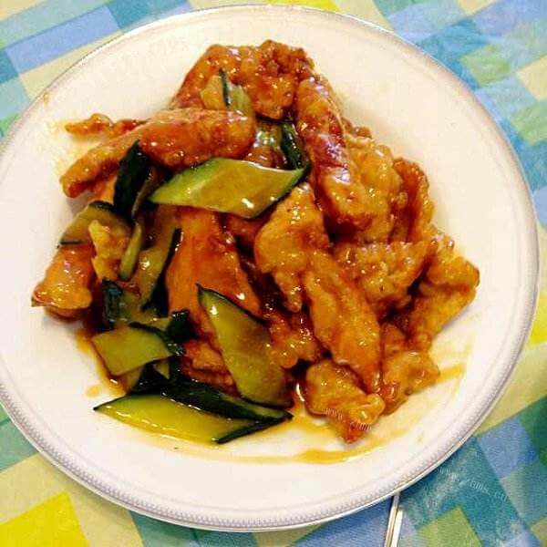 香喷喷的蒜蓉糖醋肉