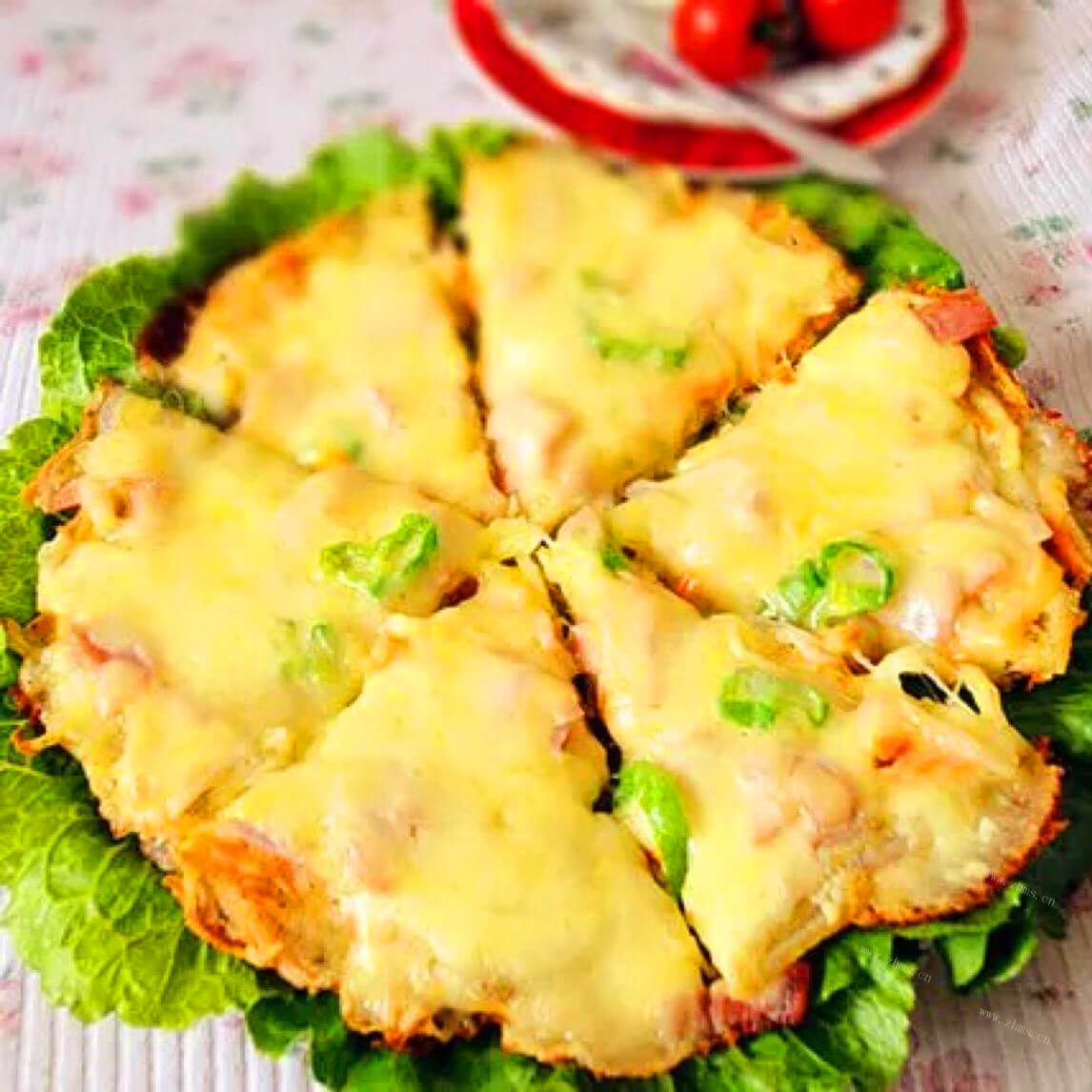 香美的洋葱猪肉豆腐饼