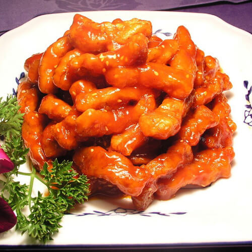 美味的糖醋沼虾