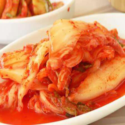 美味的甜辣圆白菜