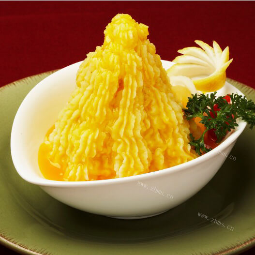 甜甜的蜂蜜水果土豆泥