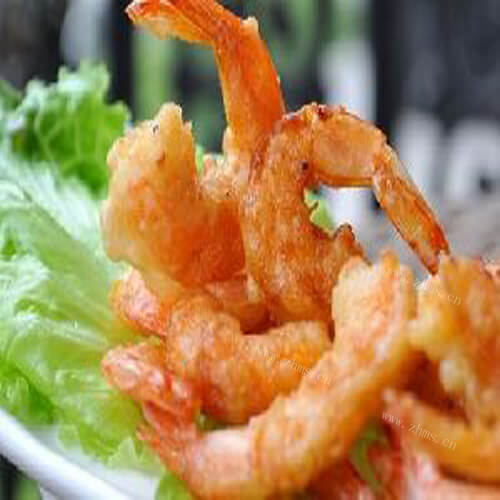 酱油半煎炸大虾