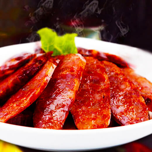 「手工美食」旋转香肠