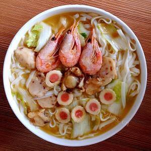 韩式海鲜面