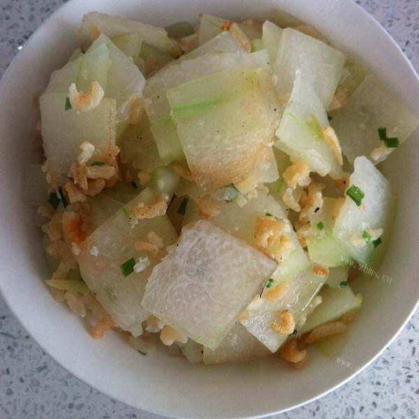 美味的开洋蹄筋冬瓜汤