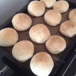 美味的可可麻糬饼