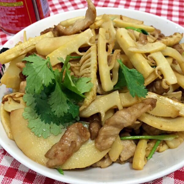春笋炒里脊肉