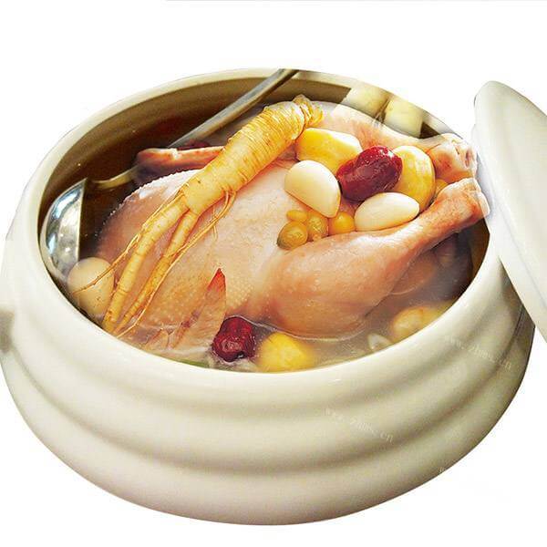 好吃的碧绿上汤鸡