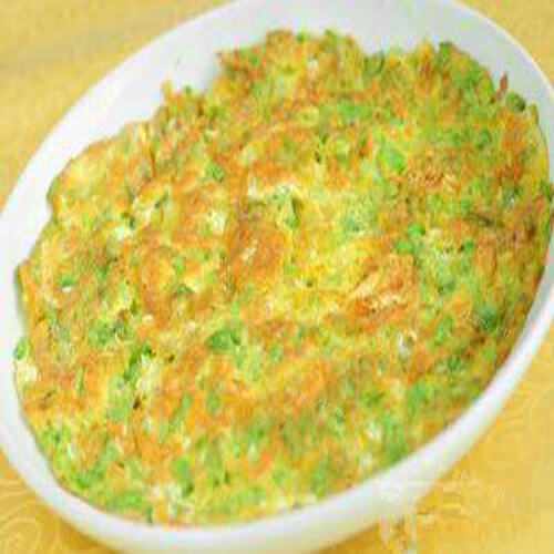 好看的圆白菜烘蛋