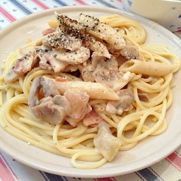 自制奶油小面 