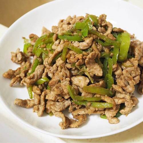 简单的孜然辣子肉