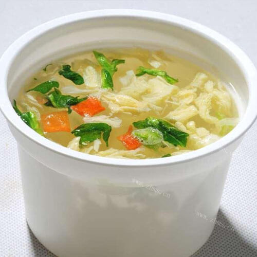 我的番茄蚕豆蛋花汤