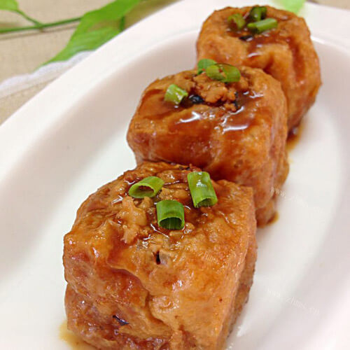 油豆腐酿
