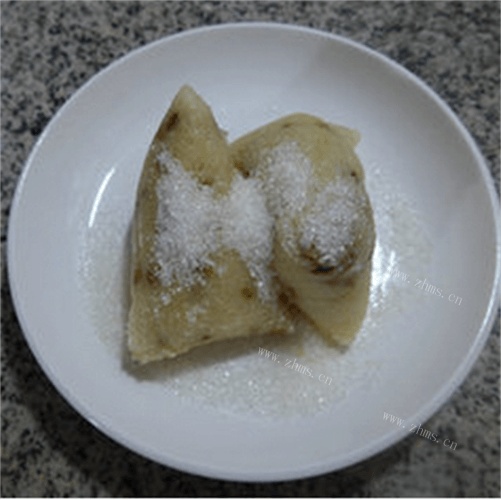 怀旧的绿豆糯米粽