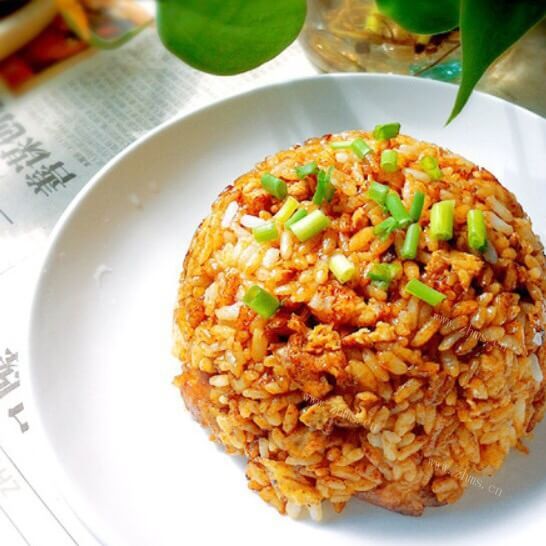 好吃的酱油南瓜饭
