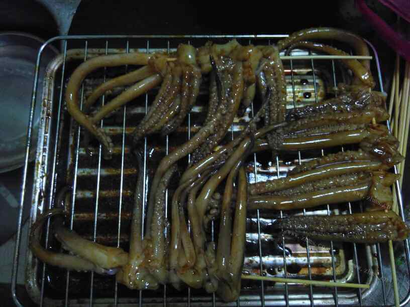 美味的烤箱鱿鱼做法图解5)