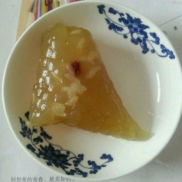 端午节美食菠萝味水晶粽