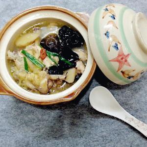 好吃的香菇肉丁烩面
