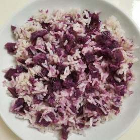 紫薯二米饭