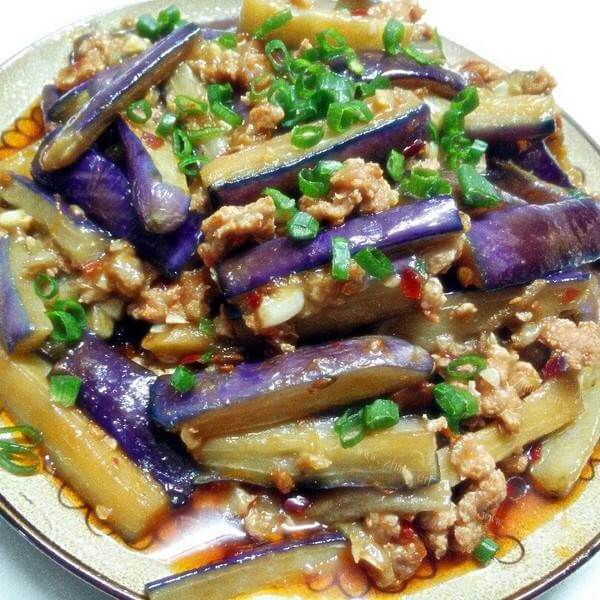 香辣鸡肉茄子