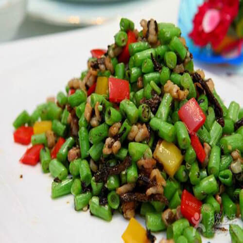 好吃的肉丁四角豆