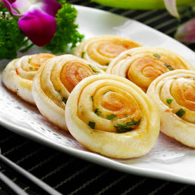 #DIY美食#老上海葱油饼