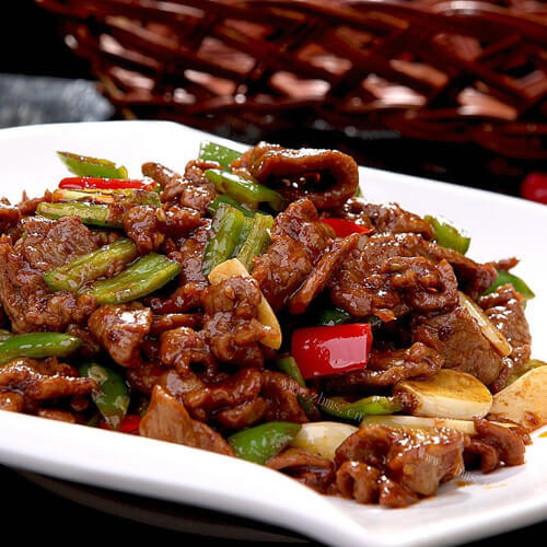 下饭的卤藕炒辣椒牛肉