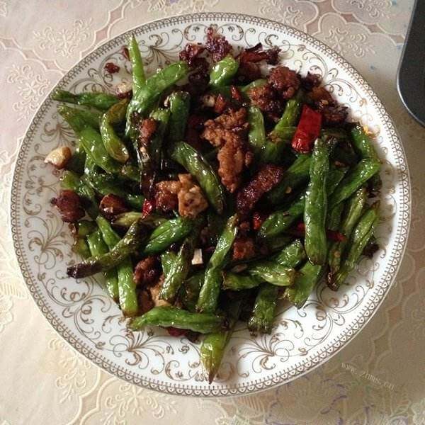 好吃干煸梅豆