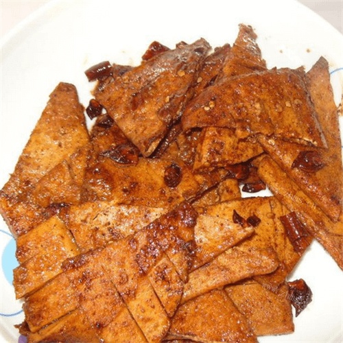好吃的麻辣煎恩豆腐