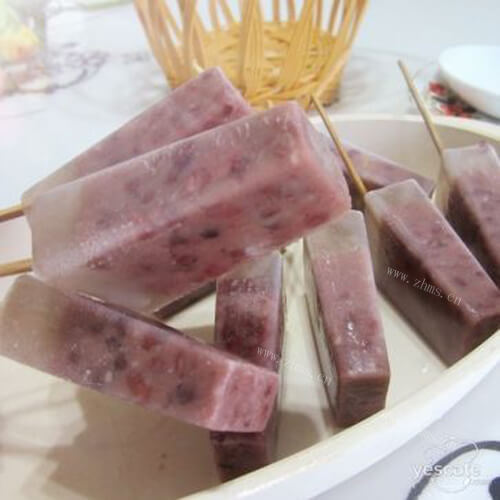 好吃的赤豆棒冰
